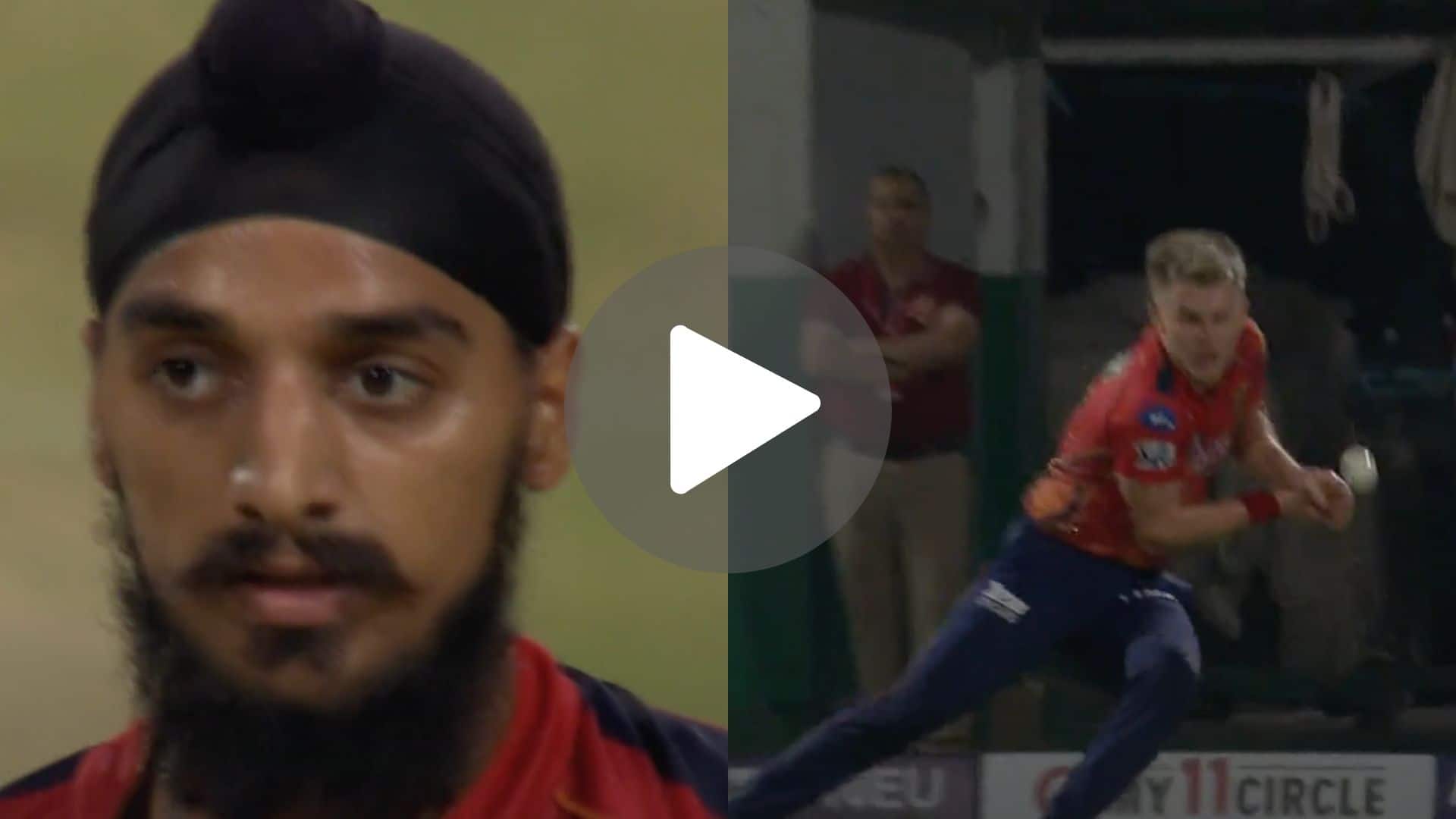 [Watch] Arshdeep Gives Death Stare As Clueless Curran Drops A Dolly To Give Salt A Lifeline